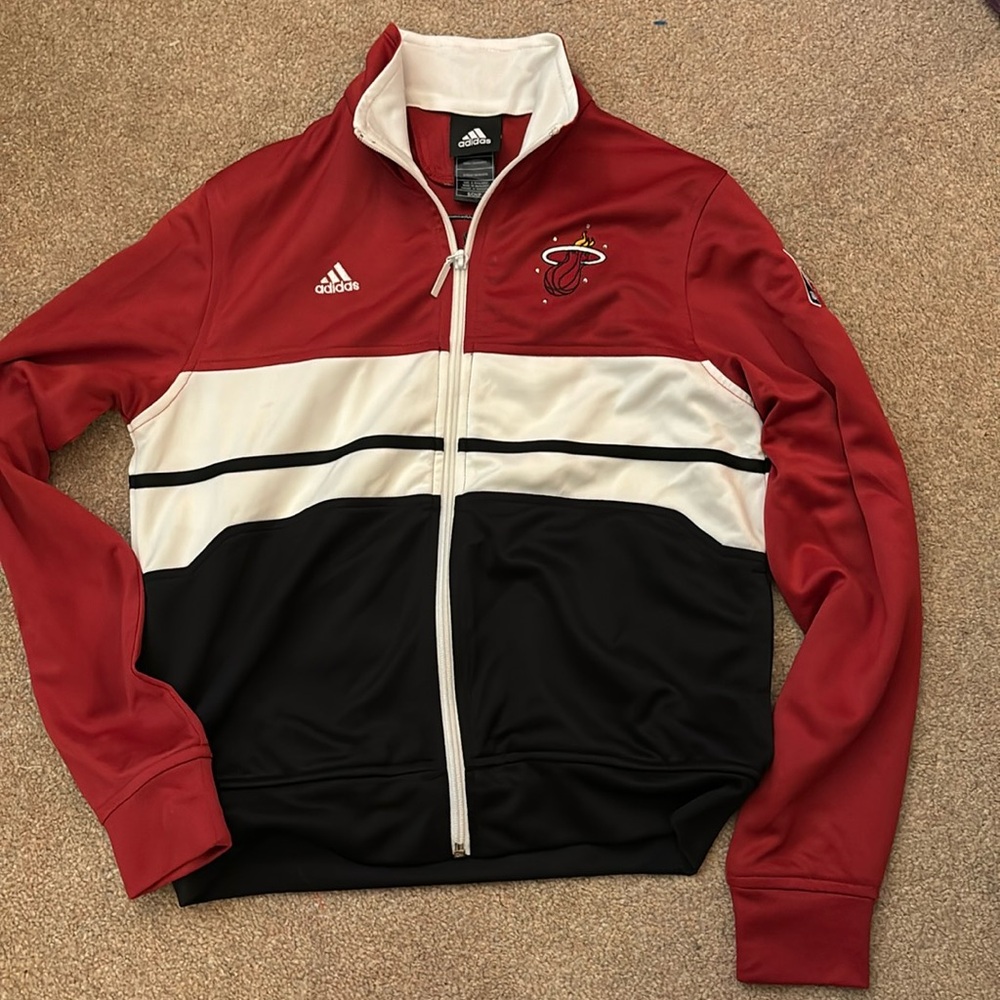 Adidas Miami Heat track jacket